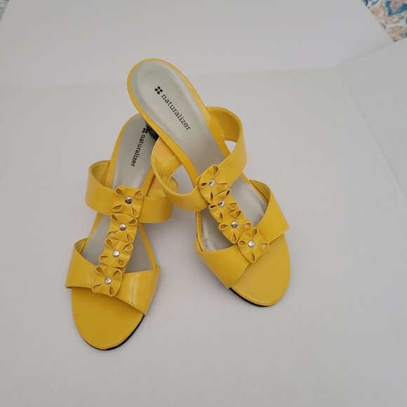 Naturalizer Shoes - RESERVED FOR HEIZELEYES Naturalizer Yellow Sandal